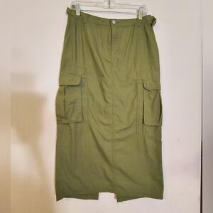 Wild Fable Cargo Midi Skirt